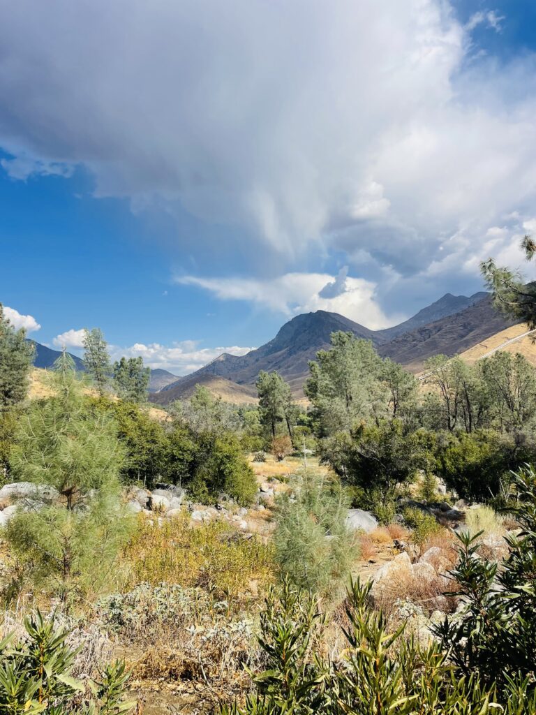 Beautiful Kernville in fall